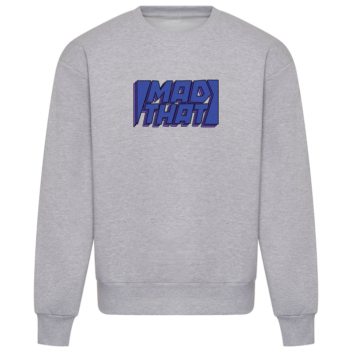 Mad That Full Chest Logo Sweatshirt | Blue