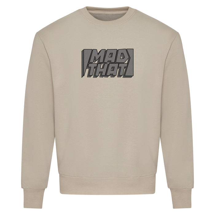 Mad That Full Chest Logo Sweatshirt | Grey