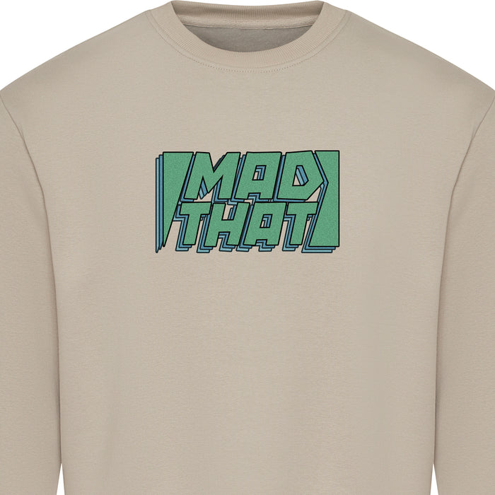 Mad That Full Chest Logo Sweatshirt | Seafoam