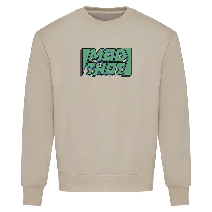 Mad That Full Chest Logo Sweatshirt | Seafoam