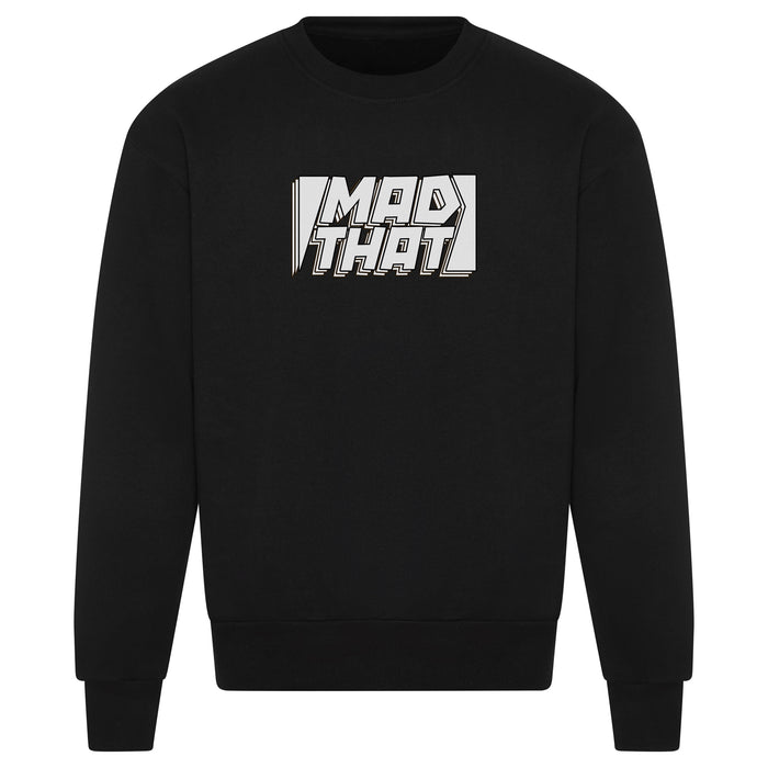 Mad That Full Chest Logo Sweatshirt | White Static