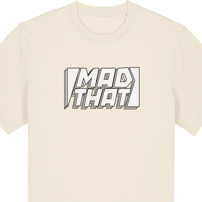 Mad That Full Chest Logo Tee | White Static