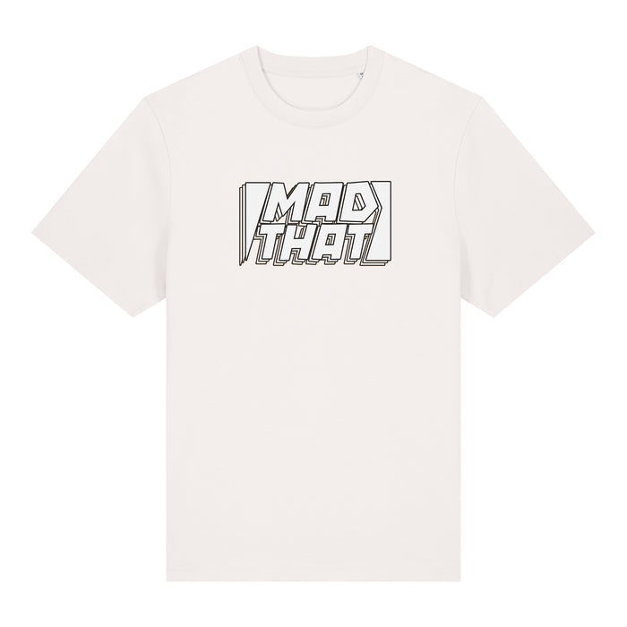 Mad That Full Chest Logo Tee | White Static