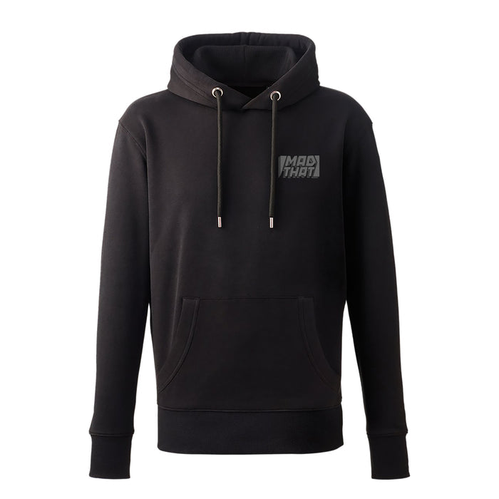 Mad That Left Pocket Logo Hoodie | Grey