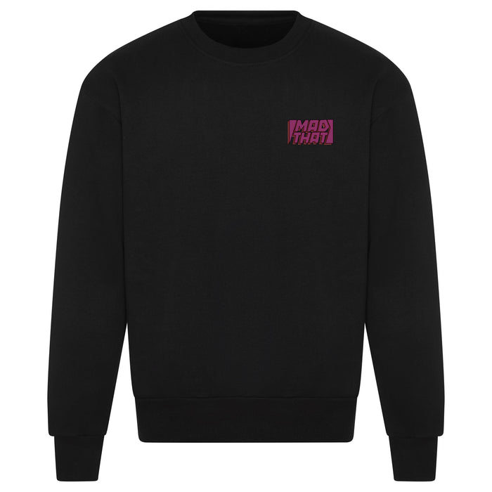 Mad That Left Pocket Logo Sweatshirt | Purple