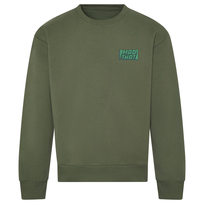Mad That Left Pocket Logo Sweatshirt | Seafoam