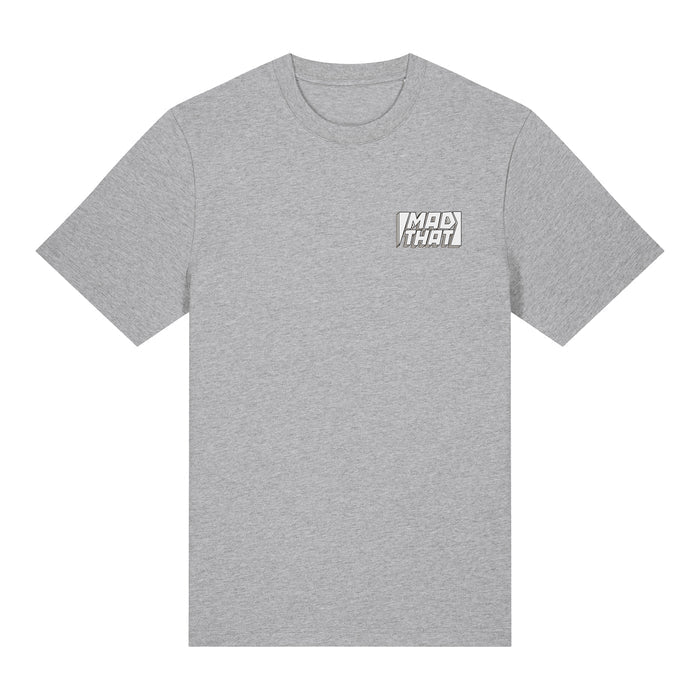 Mad That Left Pocket Logo Tee | White Static