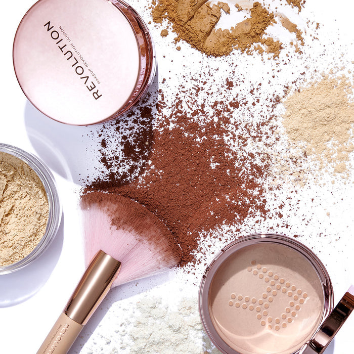 Makeup Revolution Conceal & Fix Setting Powder Light Yellow