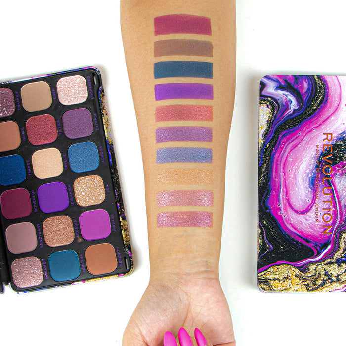 HOK Makeup Makeup Revolution Forever Flawless Eutopia Eyeshadow Palette Makeup Revolution Eyes