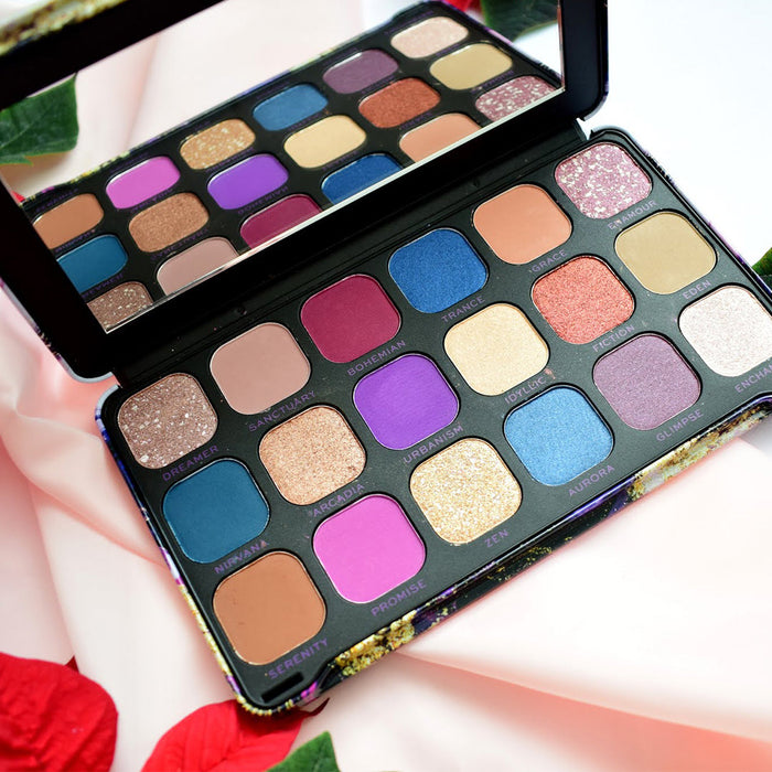 HOK Makeup Makeup Revolution Forever Flawless Eutopia Eyeshadow Palette Makeup Revolution Eyes
