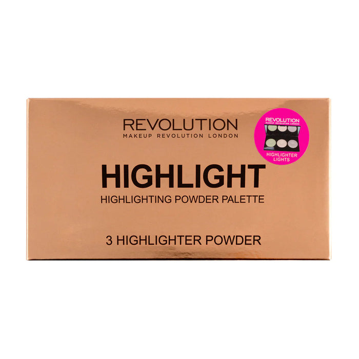 HOK Makeup Makeup Revolution Highlighter Palette Highlight Makeup Revolution Face Highlighter Makeup Makeup revolution