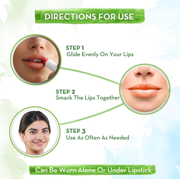 How to Mamaearth Vitamin C Tinted Lip Balm