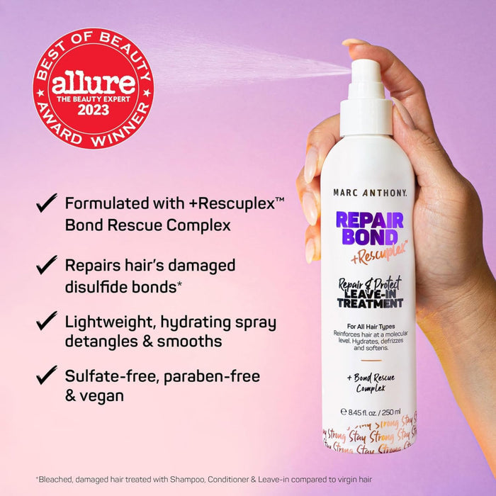 Marc Anthony Repair Bond + Rescuplex Leave In Treatment 250ml Marc Anthony