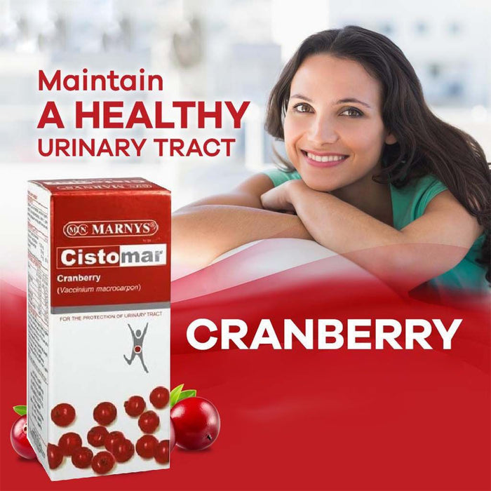 Marnys Cistomar Cranberry Liquid 125 ML - Makkah Pharmacy