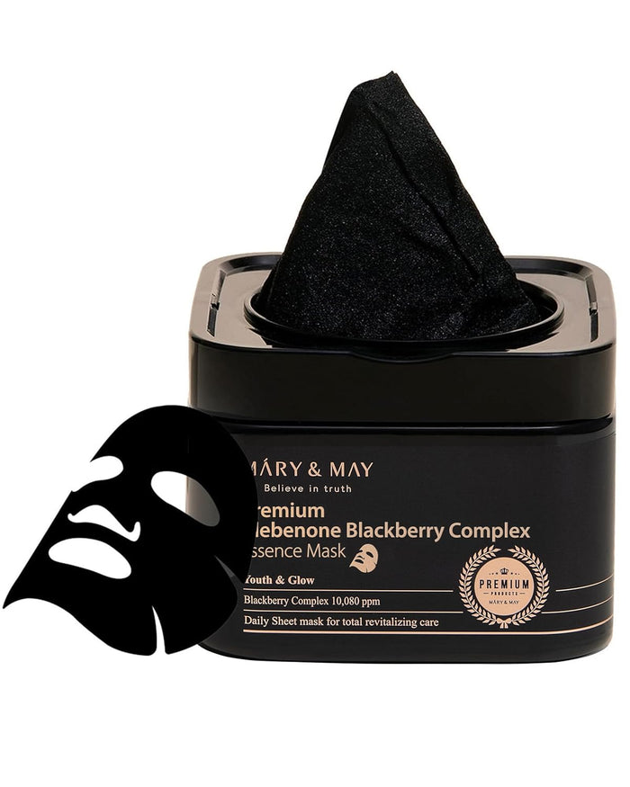 Mary & May Premium Idebenone Blackberry Complex Essence Mask 20