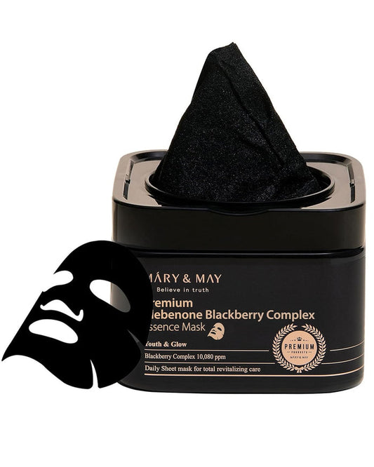 Mary & May Premium Idebenone Blackberry Complex Essence Mask 20