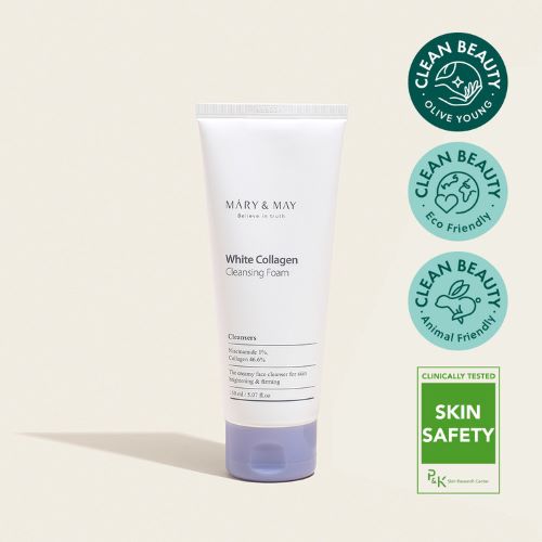 Mary & May White Collagen Cleansing Foam 150ml