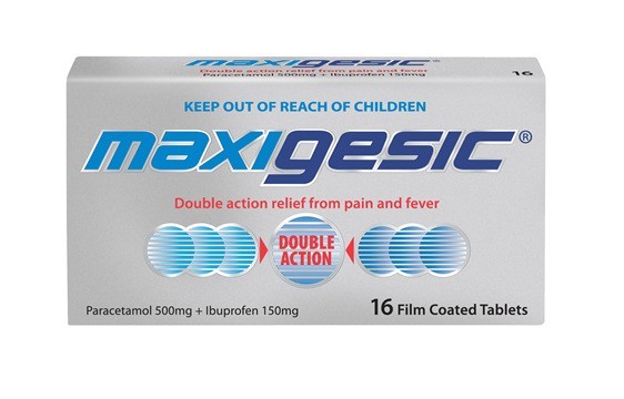 Maxigesic Tablets 16'S