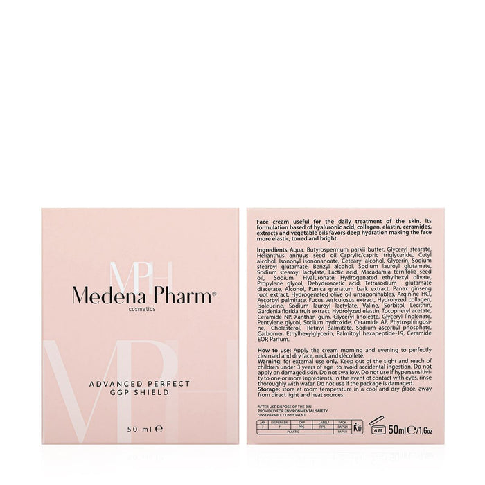Medena Pharm Airless Advanced Perfect Ggp Shield, 50ml - Makkah Pharmacy