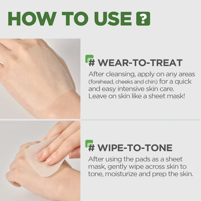 Mediheal Teatree Trouble Facial Toner Pads with Tea Tree & Lactobacillus 100