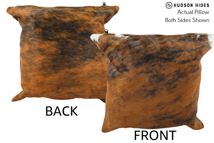 Medium Brindle Cowhide Pillow #36545