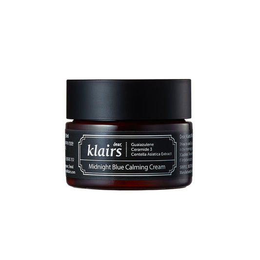 KLAIRS Midnight Blue Calming Cream Nudie Glow Best Korean Beauty Australia