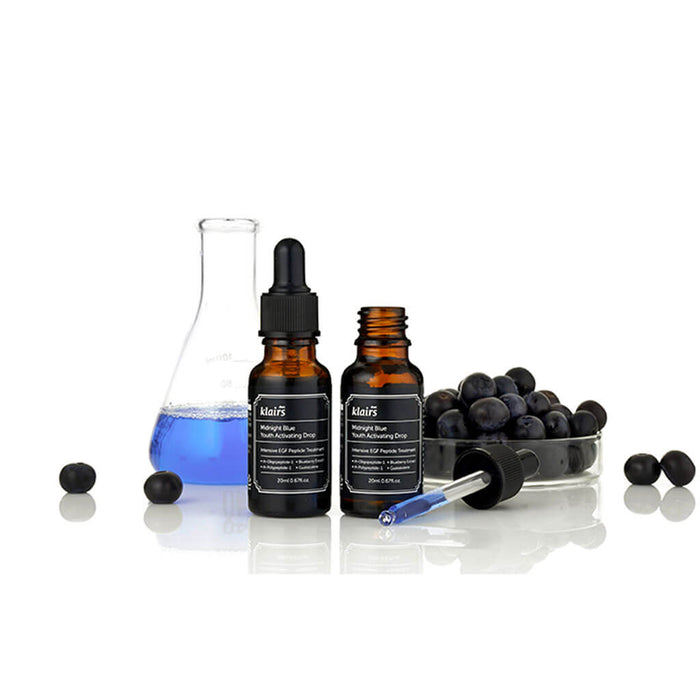 Nudie Glow Dear Klairs Midnight Blue Youth Activating Drop Korean Beauty Skincare Australia