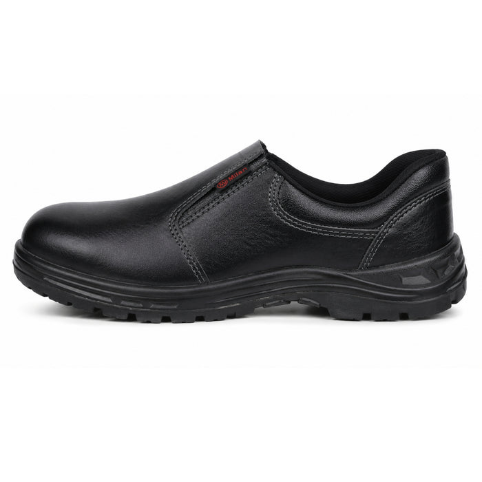 Milan Safety Shoe MS 05 Slip-on Anti-static Safety Shoes | Stylish & Durable with Steel Toe Cap | Sizes 38-46