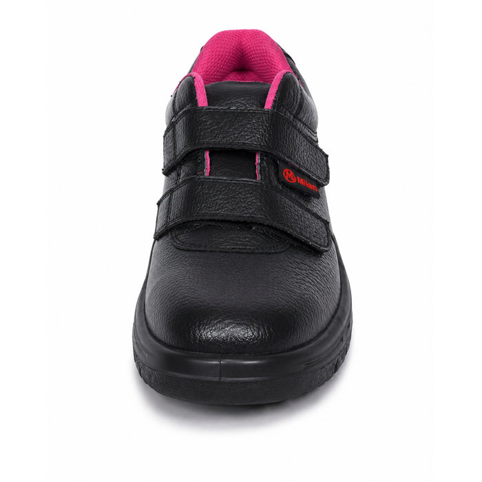 Milan Safety Shoe MS 06 Ladies Anti-static Safety Shoes | Stylish & Durable with Steel Toe Cap | Sizes 38-43