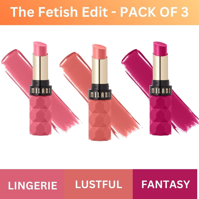 Milani The Fetish Edit - Pack of 3
