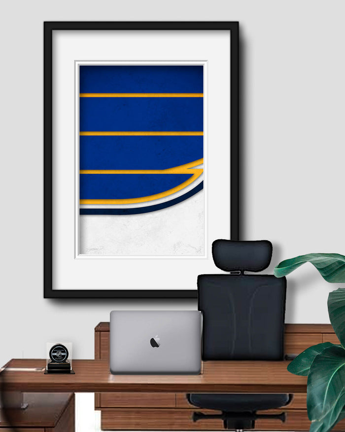 Minimalist Logo - St. Louis Blues