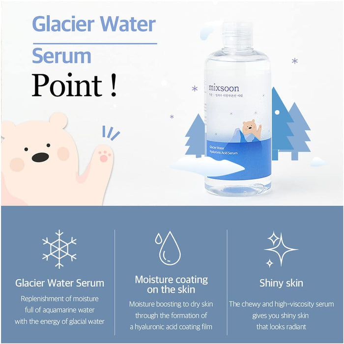 mixsoon Glacier Water Hyaluronic Acid Serum 10.14 fl.oz / 300ml
