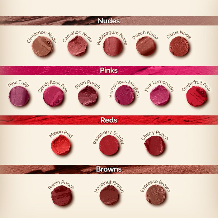 Moisture Matte Longstay Lipstick - 2g | Berrylicious Magenta