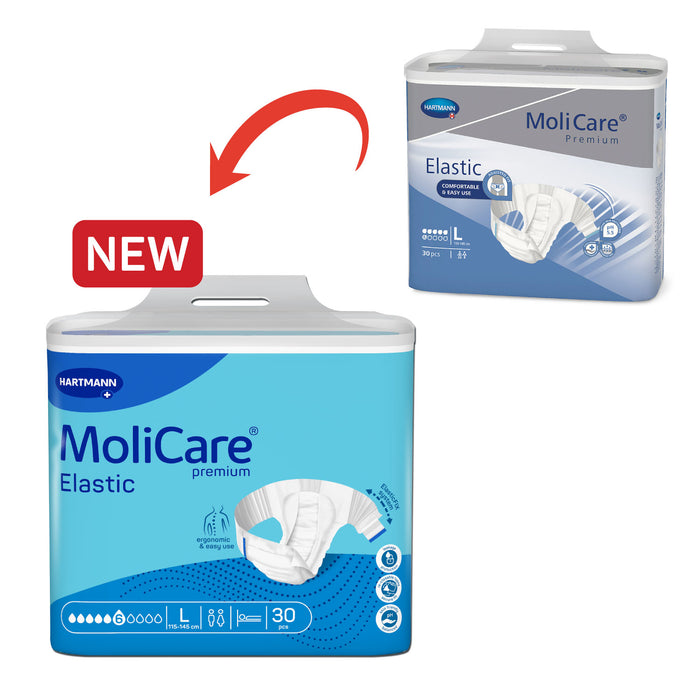 Molicare Elastic Adult Diaper 6 Drops Large 30s