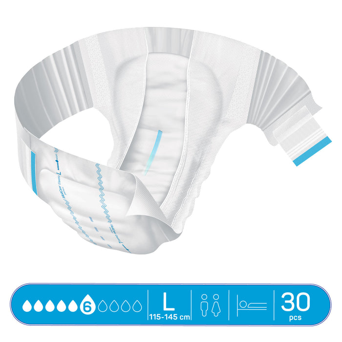 Molicare Elastic Adult Diaper 6 Drops Large 30s
