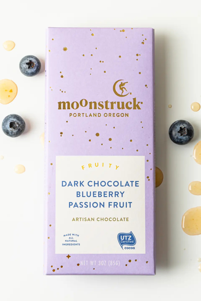 Dark Chocolate Blueberry Passion Fruit