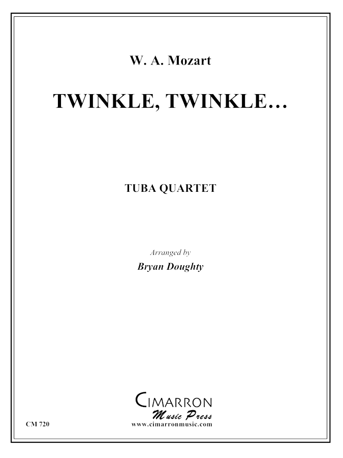 Mozart - Twinkle, Twinkle Variations - Tuba Quartet (EETT)