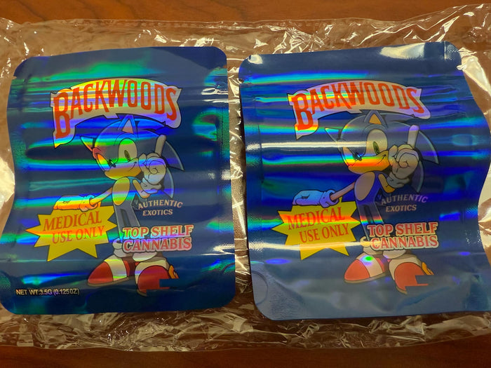 MYLAR BAG 3.5G DESIGN BAGGIES | 50 CT