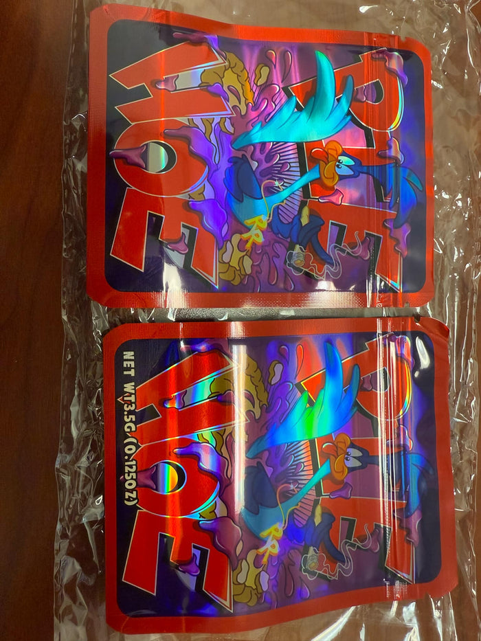 MYLAR BAG 3.5G DESIGN BAGGIES | 50 CT