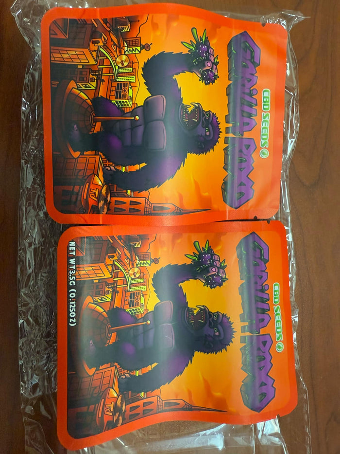 MYLAR BAG 3.5G DESIGN BAGGIES | 50 CT