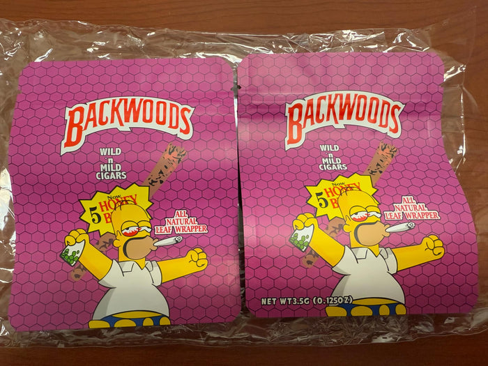 MYLAR BAG 3.5G DESIGN BAGGIES | 50 CT