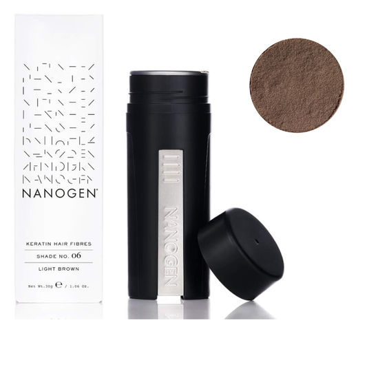 Nanogen Hair Thickening Fibres Light Brown 30g