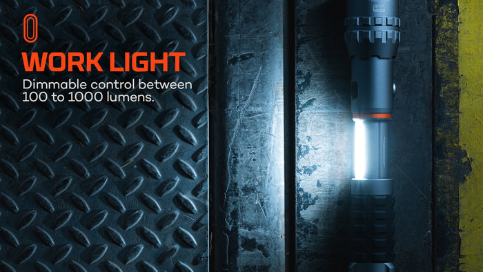 Nebo SLYDE KING 4K Flash Light - Ironworkergear
