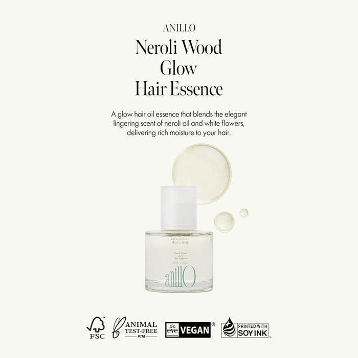 Anillo Neroli Wood Glow Hair Essence Nudie Glow Australia