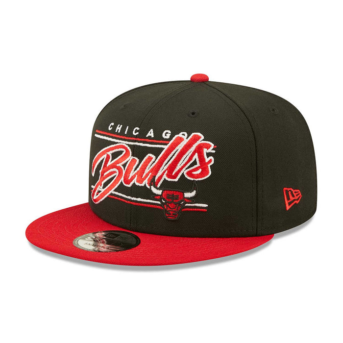 New Era Chicago Bulls Team Script  9Fifty