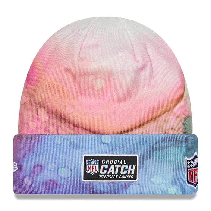 New Era Pink Chicago Bears 2022 NFL Crucial Catch Knit Hat
