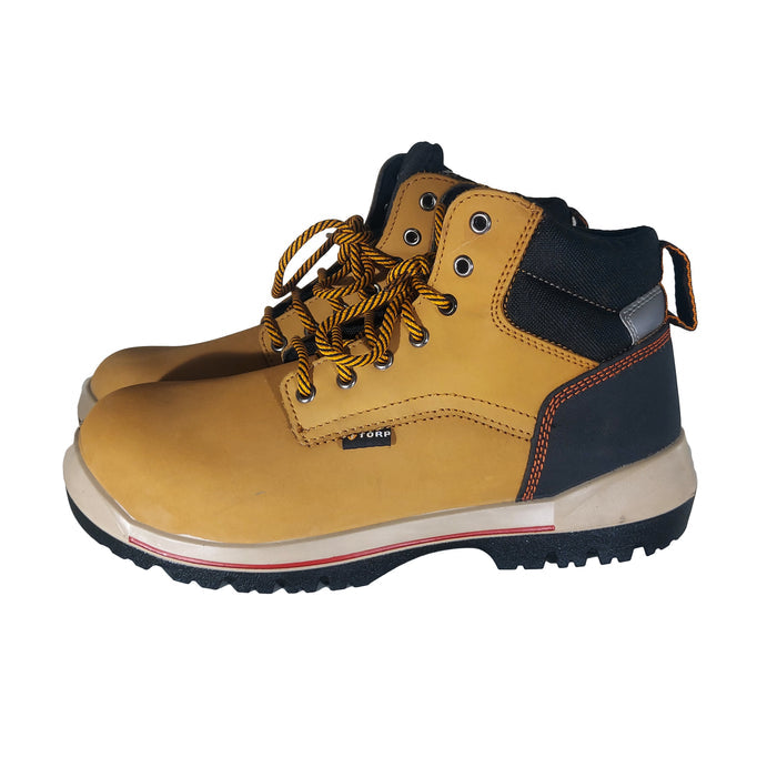 NEXA 07 S1 Safety Shoes – Nubuck Leather, Dual Density PU Sole, Steel Toe, SRC Slip Resistant