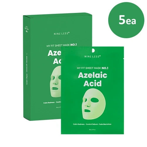 Nine Less Azelaic Acid My Fit Sheet Mask No.1 5