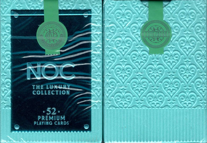 PlayingCardDecks.com-NOC Luxury Aquamarine Playing Cards Cartamundi