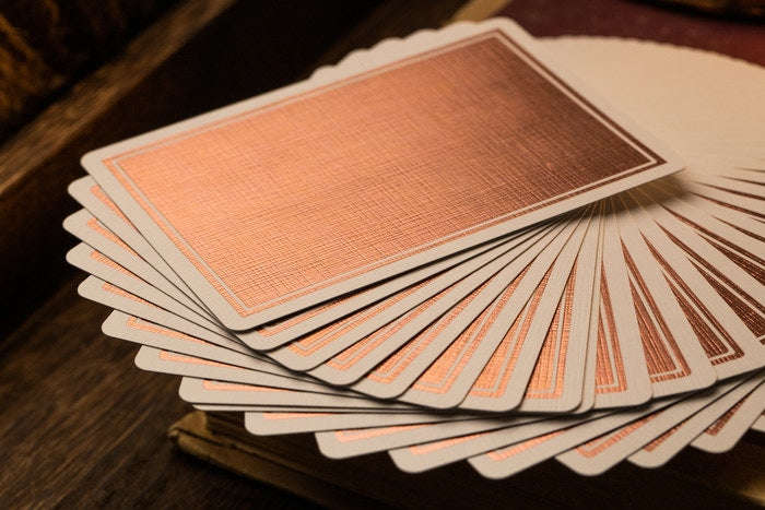 PlayingCardDecks.com-NOC Luxury Rose Gold Playing Cards Cartamundi